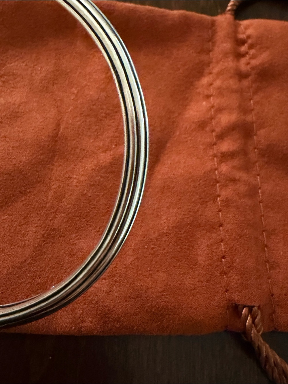 Lagos Fluted Bangle - Picture 6 of 9